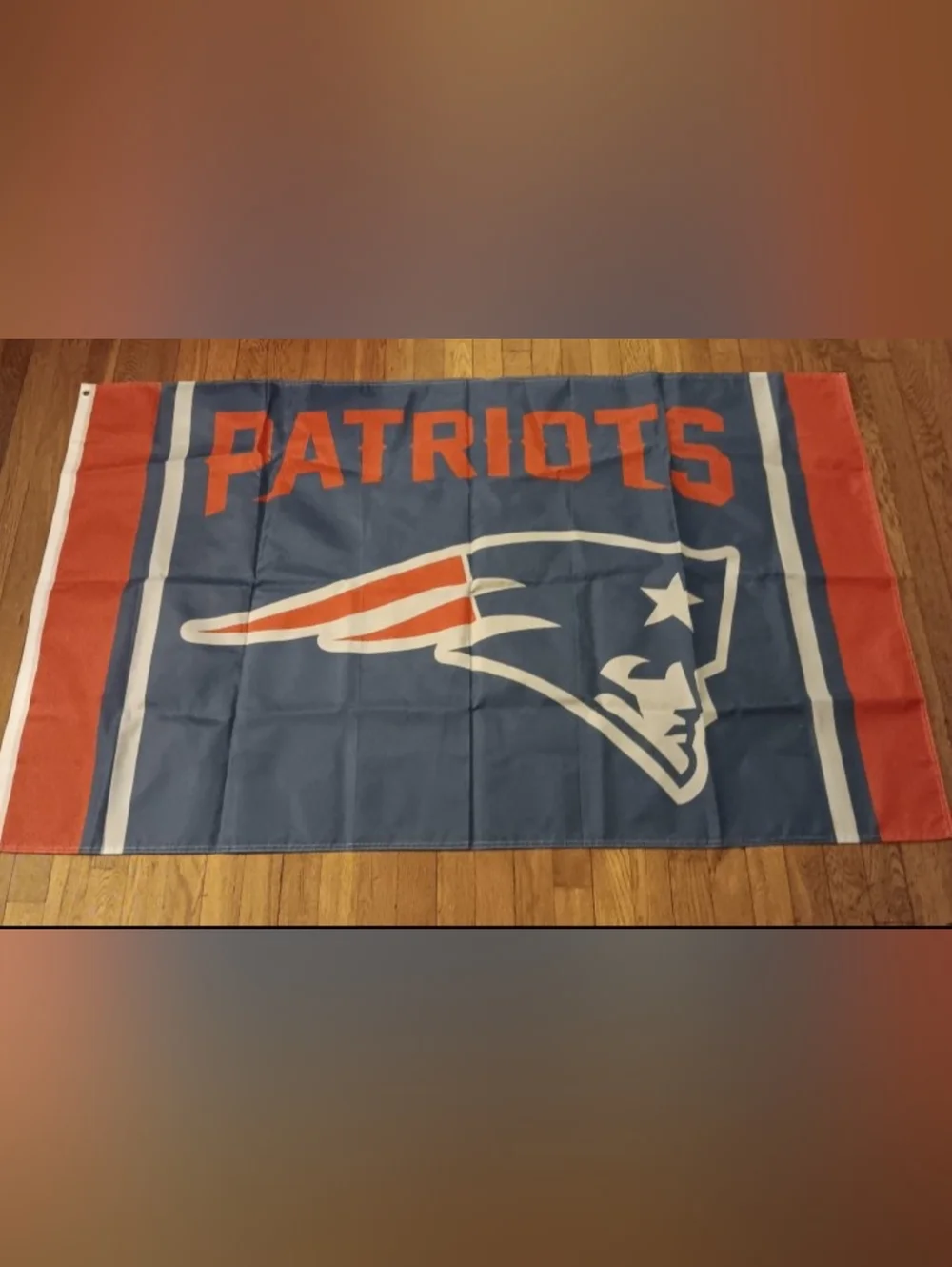 New England Patriots Fan Merch - Flag & Parking Sign